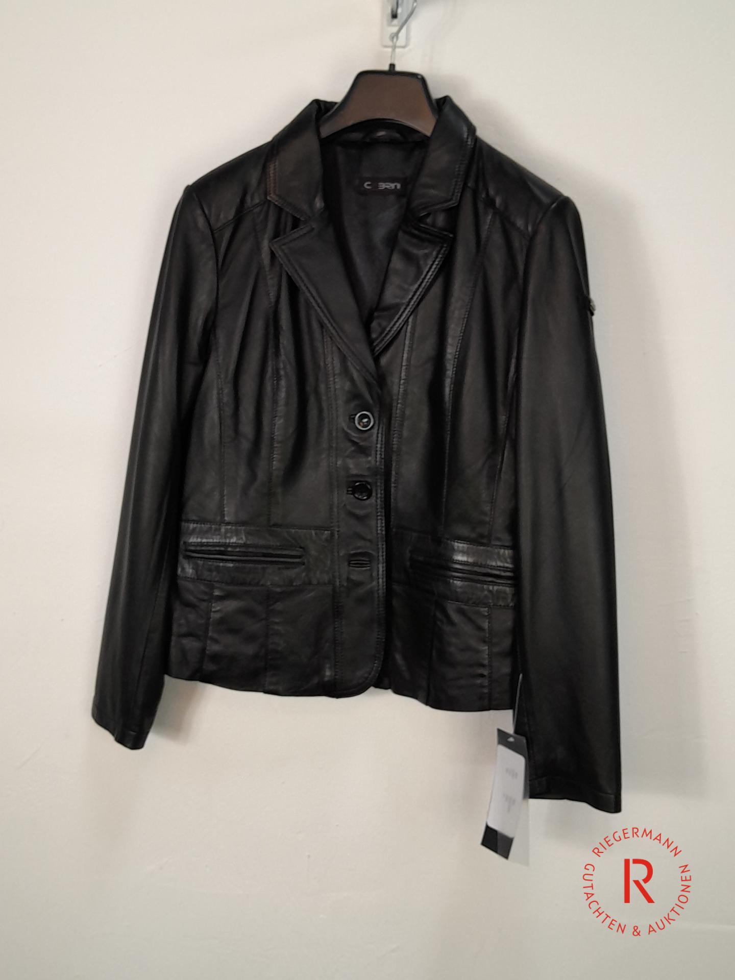 DAMEN LEDERJACKE GRÖSSE 42